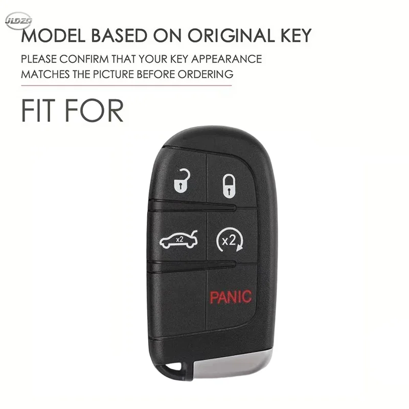 Чехол Для Ключей Jeep Cherokee Compass S Renegade Grand Commander Силиконовый Dodge Journey Challenger Chrysler 300C
