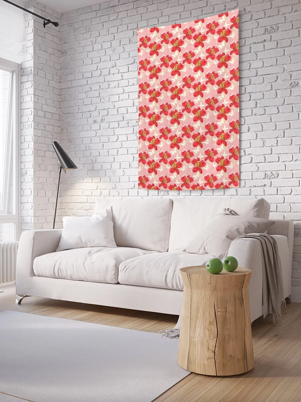 Вертикальное фотопанно на стену &quotЧетырехлистный клевер&quot | 150x200 см JoyArty