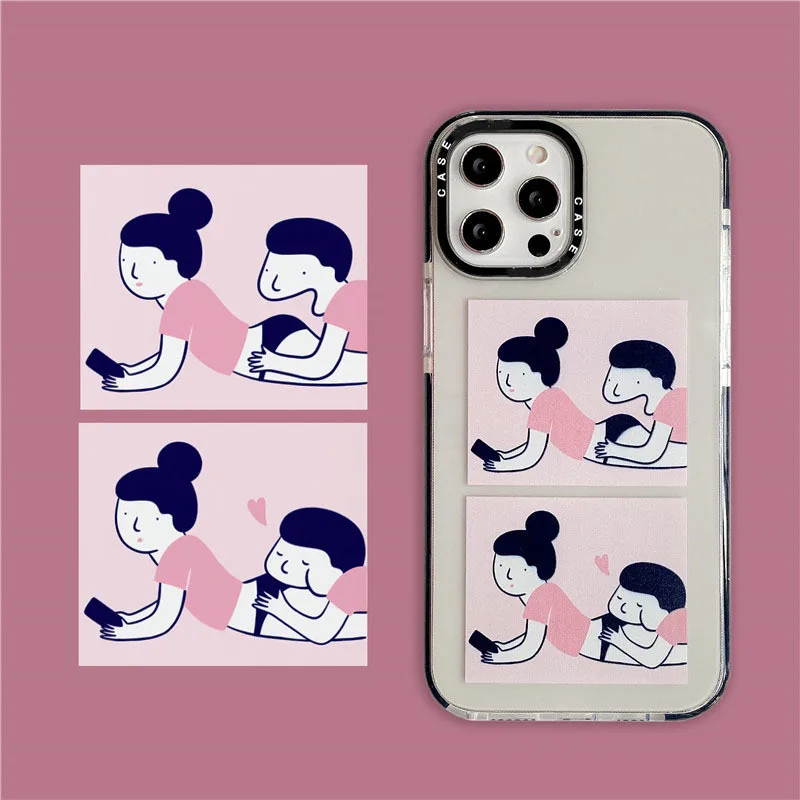 

Funny Label Phone Case For iPhone 14 11 12 13 Pro Max 14 Plus Back Cover