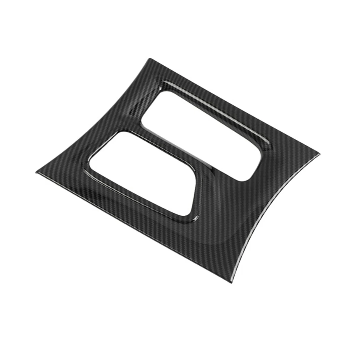 

Car ABS Carbon Fiber Interior Gear Shift Panel Cover Trim for Char