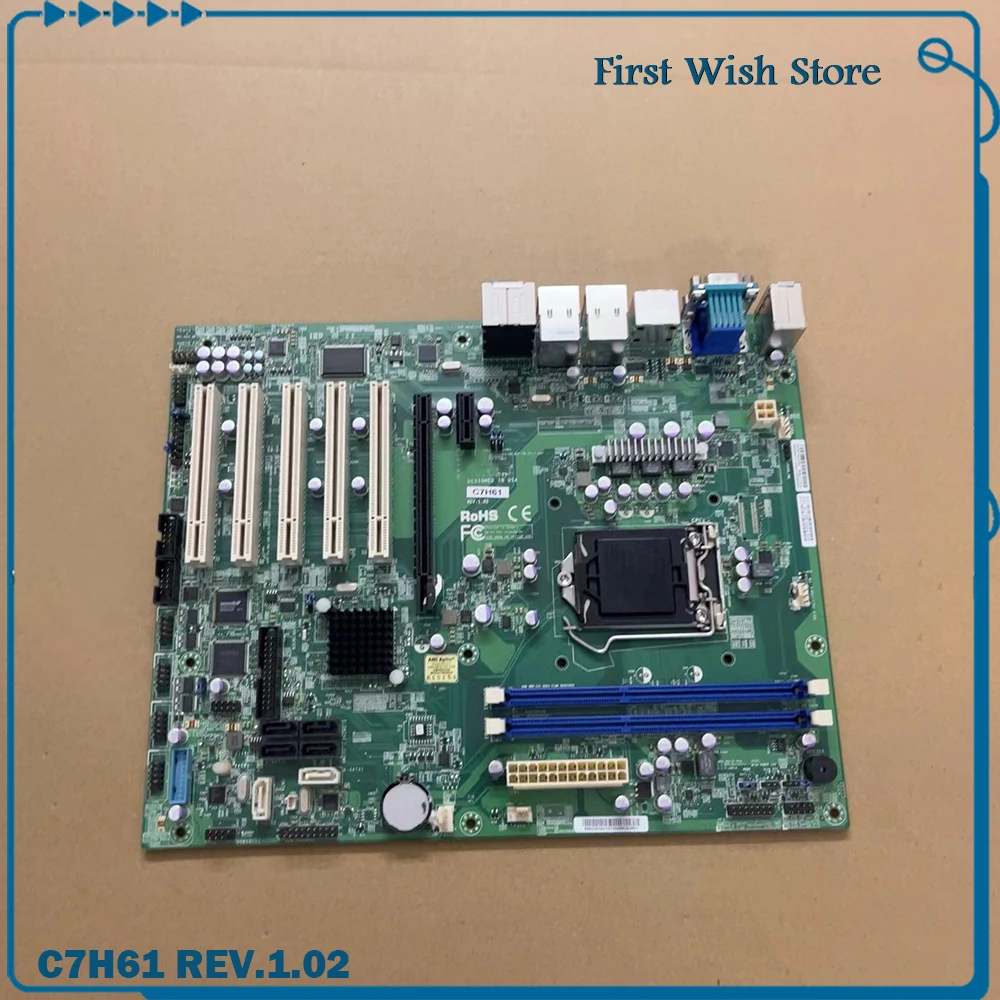 Для материнской платы промышленного оборудования SUPERO с пятью двумя портами PCI C7H61