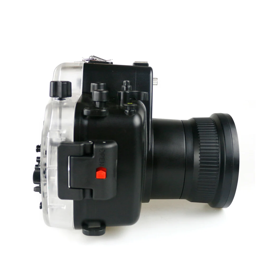 Водонепроницаемый корпус камеры для подводного плавания Nikon D800 105 мм сумка