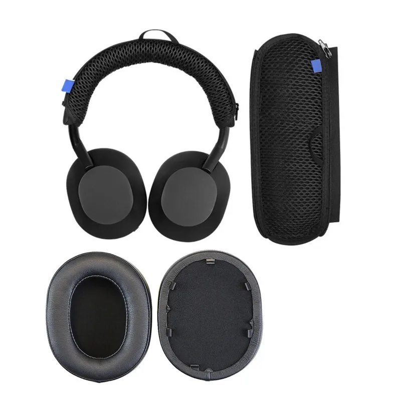 

Replacement Headphone Leather Earpads Ear pads Headbeam Cover for Sony WH-1000XM5 1000XM5 Headband Head beam Ear Cushion