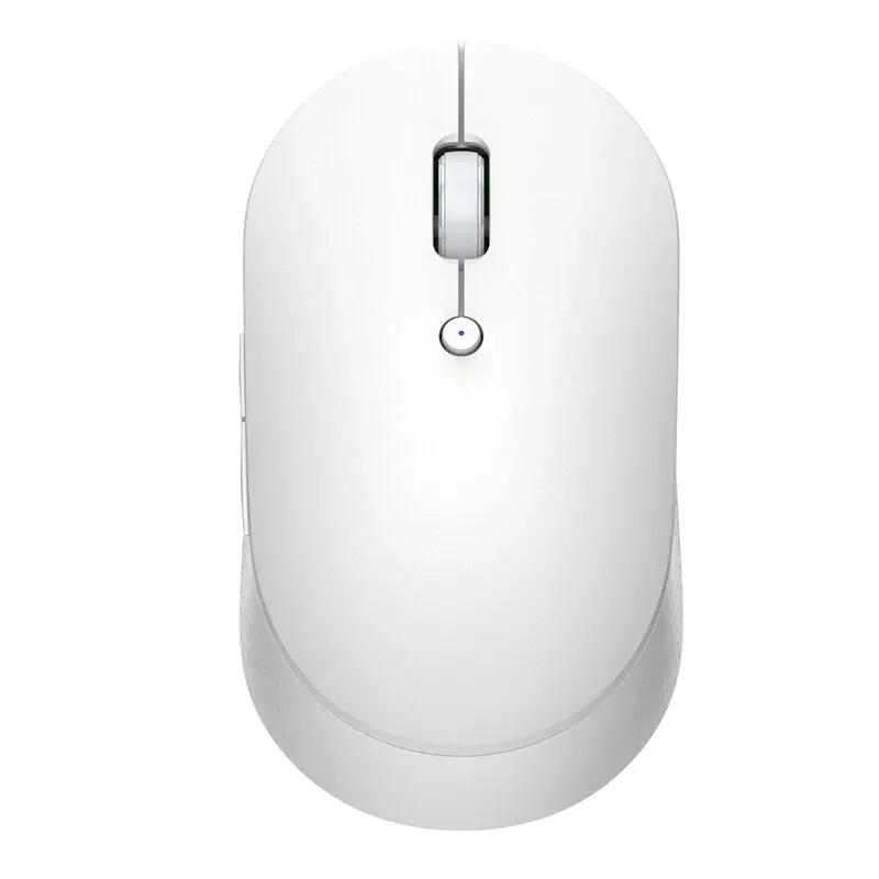 

Wireless Dual-Mode Mouse Silent Ergonomic Bluetooth USB Side buttons Protable Mini Wireless Mouse for Laptop #18