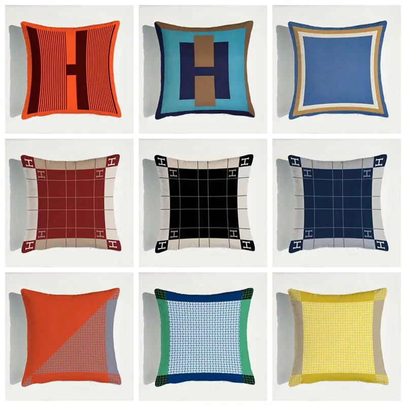 

Plaid Pillowcase Sofa Cushion Cover Home Decoration Throw Pillows Pillow Covers Decorative Pillows Decor Home Cushion Cover