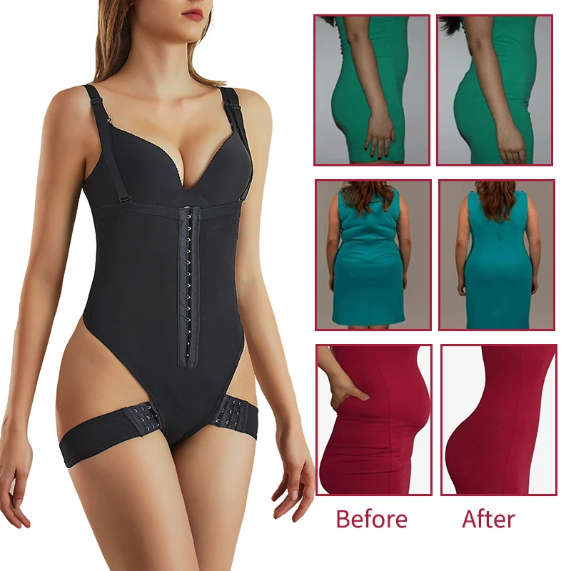 Butt Lifter Shapewear Tummy Control Panties High Waist Firm Sculpting Thong Bodysuit Body Shaper Waist Trainer Underwear 4XL 5XL