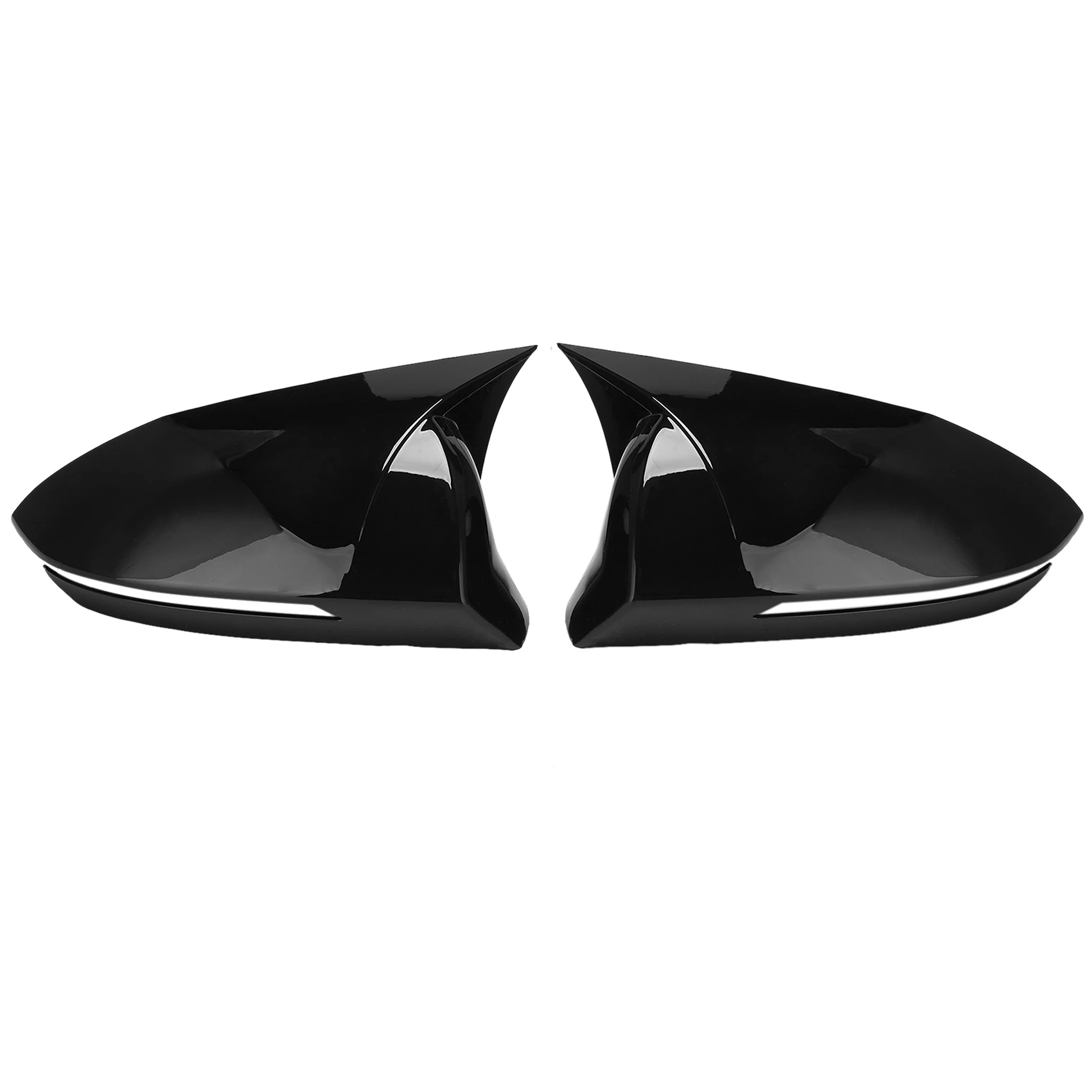 

Глянцевые черные колпачки на боковые зеркала заднего вида для Hyundai Tucson 2021 2022