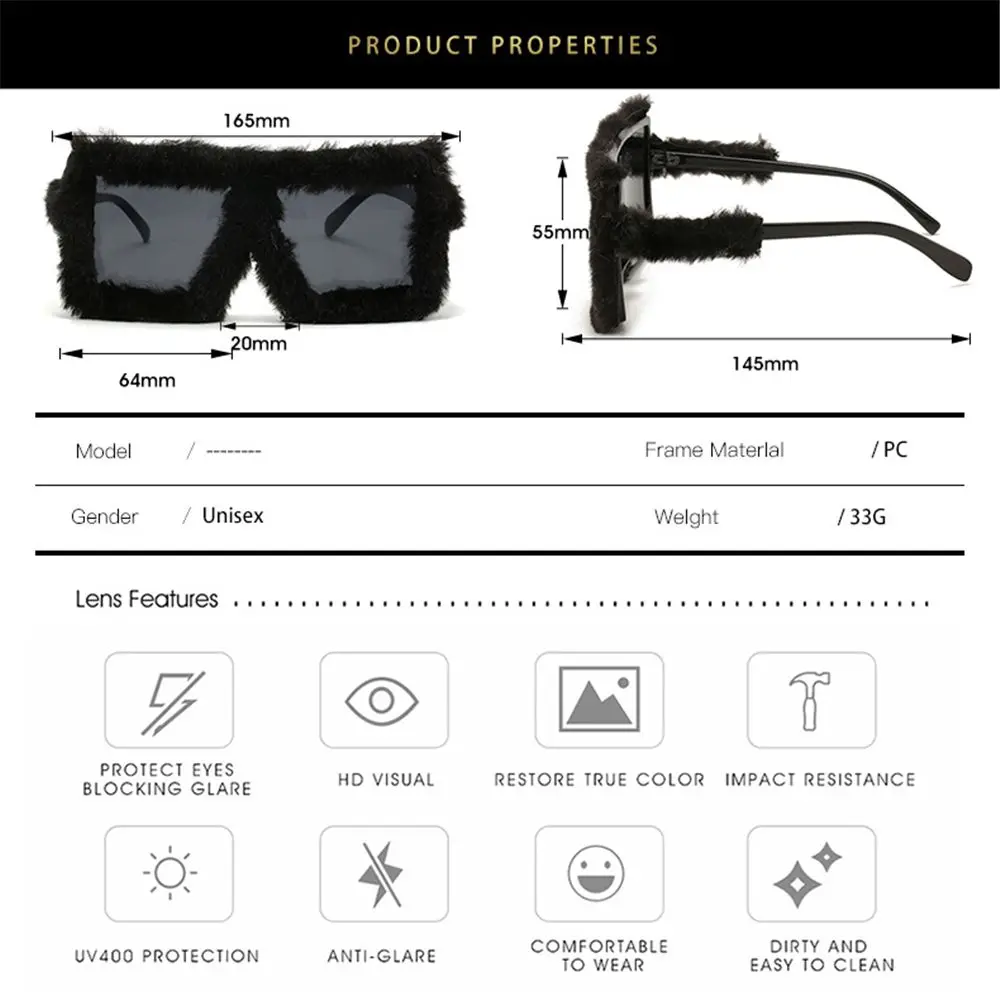 Солнцезащитные очки в квадратной оправе