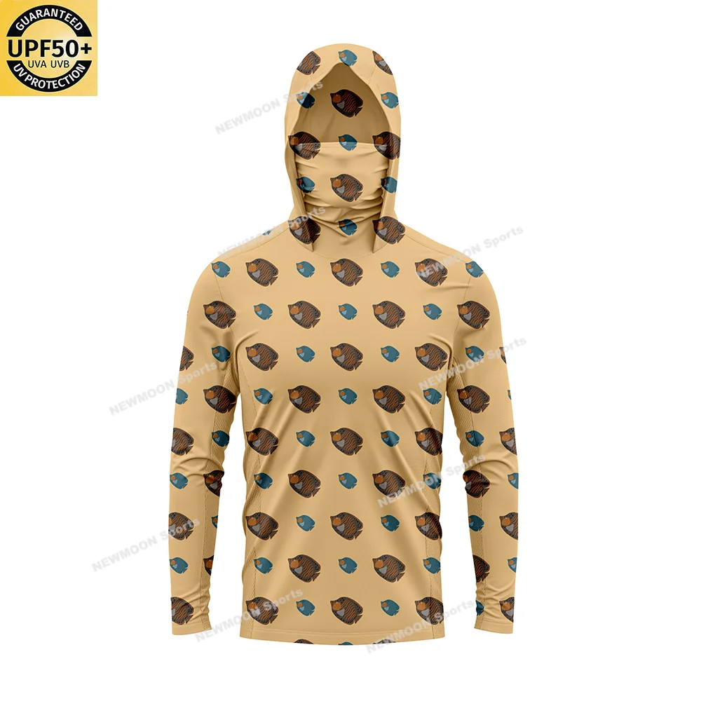 Мужская Уличная толстовка с защитой от солнца длинным рукавом