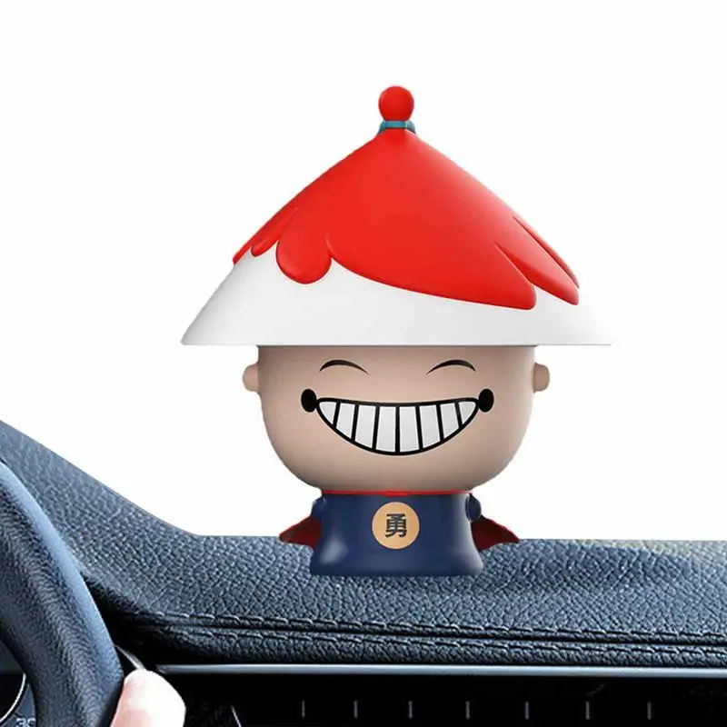 

Dashboard Decorations Cute Shake Heads Decor Figures Automobile Interior Decor Dashboard Accessories Center Console Decoration