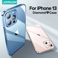 joyroom luxury case for iphone 13 pro max shockproof case with full lens protection transparent cover for iphone 13 12 pro max