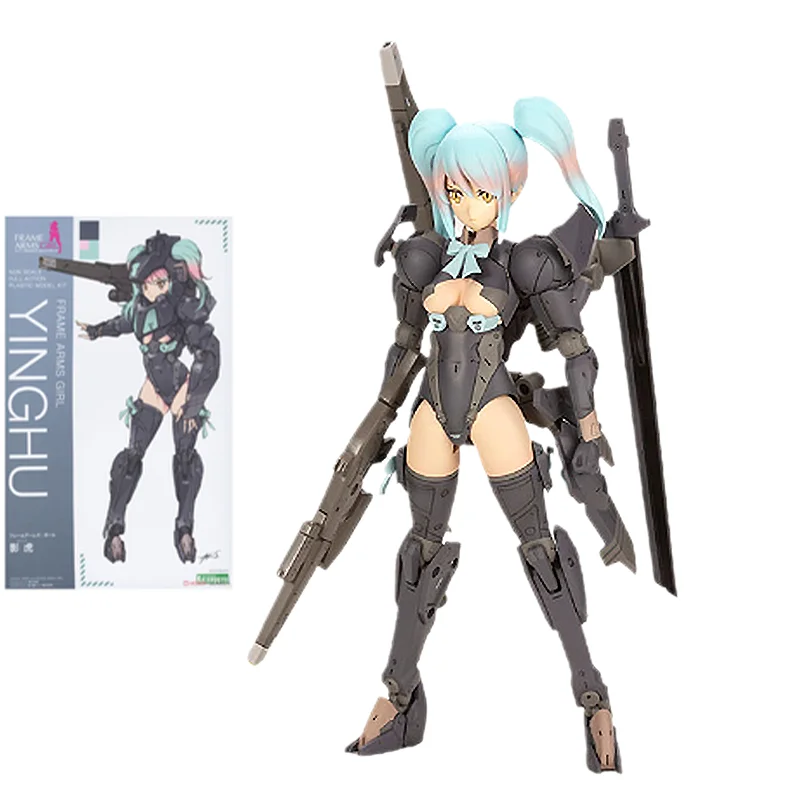 

Original FRAME ARMS GIRL FG027 YINGHU Anime Action Figure Mobile Suit Girl Toys Collectible Model Ornaments Gifts for Children