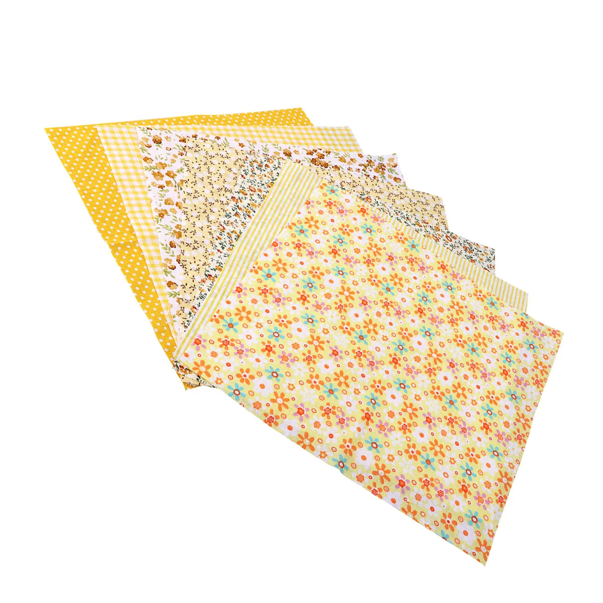 

Fabric Sewing Cotton Quilting Patchwork Cloth Bundle Squares Craft Diy Felt Sheet Sheets Embroidery Supplies Floral Faux Square