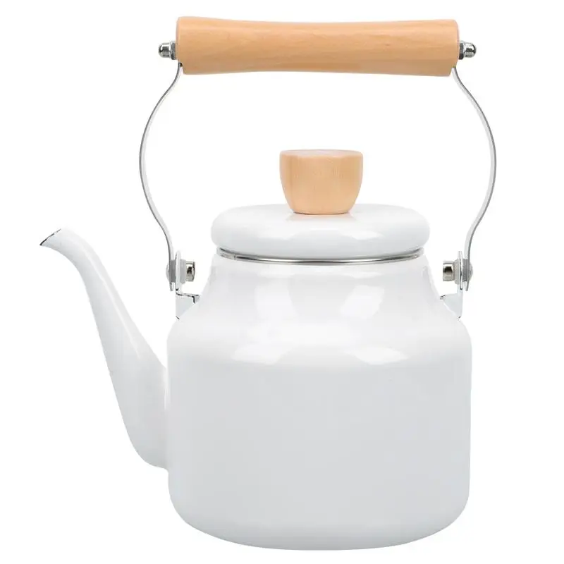 

Эмалированный чайник для воды объемом 1,5 л, чайник для нагрева чая, плита, чайник для кипячения кофе, чайник для индукционной плиты, газовая п...