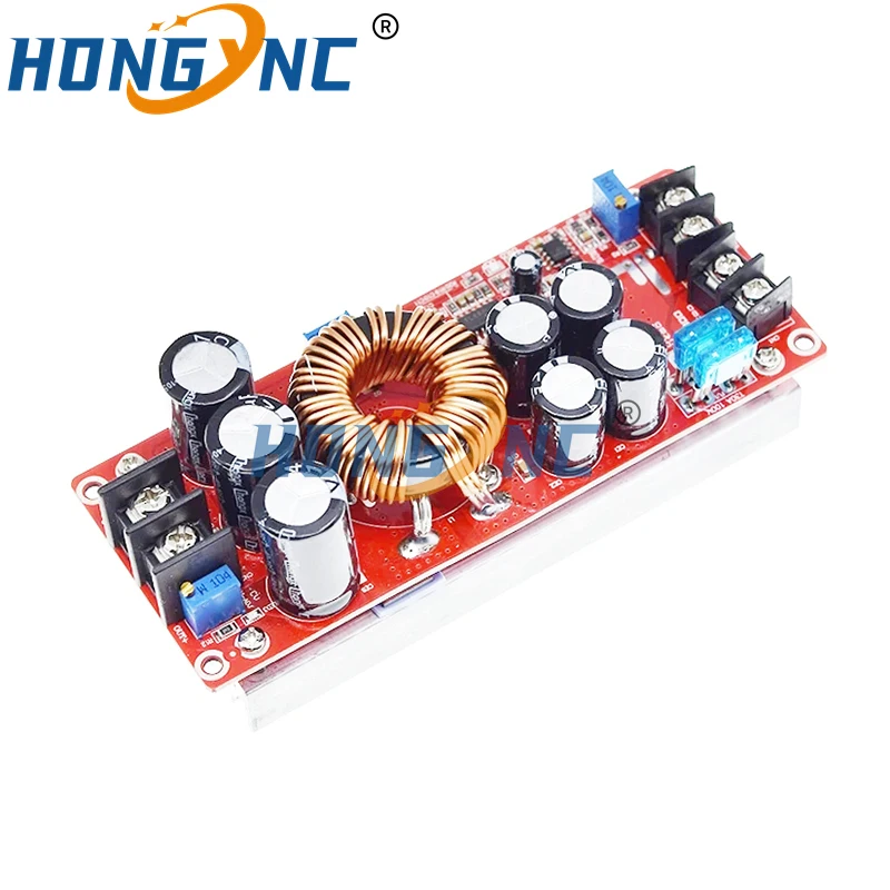1200 Вт 20 А преобразователь постоянного тока повышающий модуль питания IN 8-60 В выход