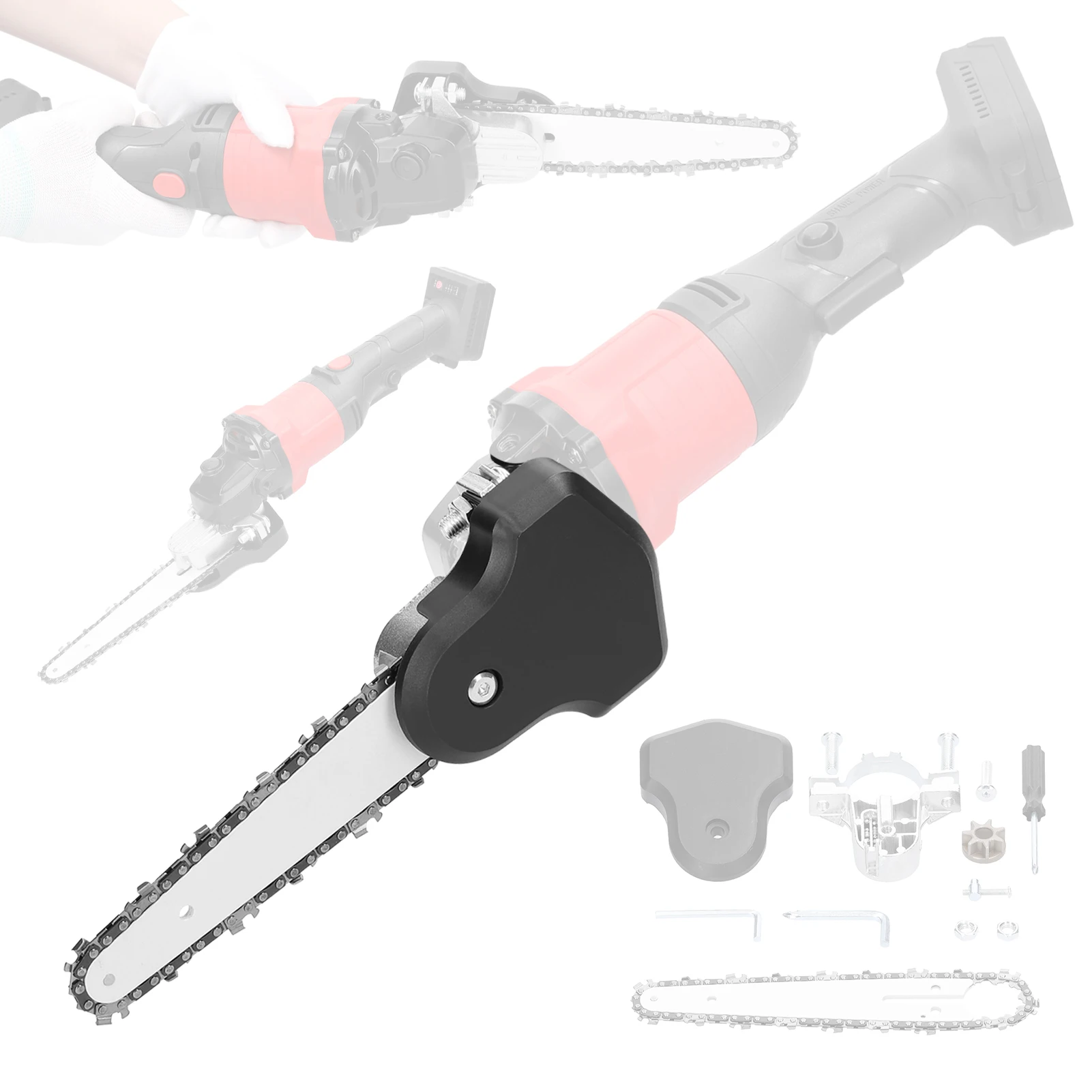 Набор для переоборудования угловой шлифовальной машины бензопилы комплект