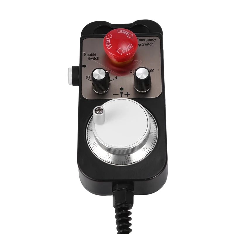 Универсальный ЧПУ 4-осевой Mpg кулон ручное колесо 100 импульс 5 В и аварийный