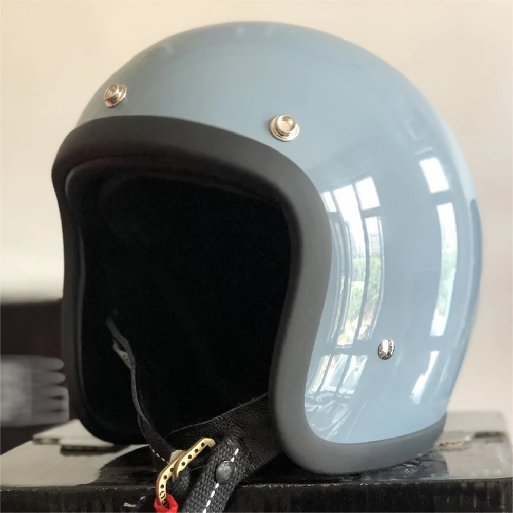 

Genuine TT&COCASCOS Vintage Japan Korea Open Face Motorcycle Helmet Fiberglass Lightweight Retro Scooter Riding Jet Casco Moto