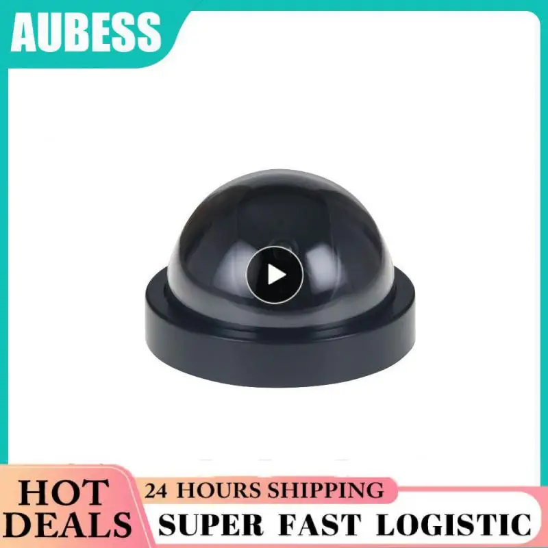 

Simulation Camera Fake Dome Camera CCTV Security Camera Indoor With Flashing Red Dummy LED Light Fake Surveillance Camera