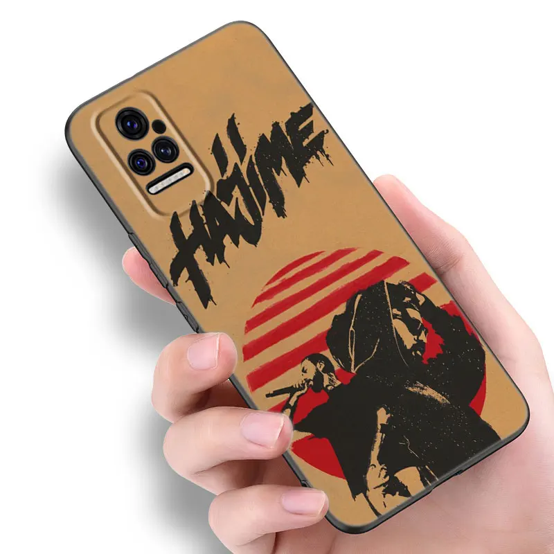 Чехол для телефона Hajime MiyaGi Andy Panda Xiaomi Mi POCO X3 NFC GT M4 M3 12 11T 10T Pro A3 11 Lite NE 5G 12X 11i F3 черный