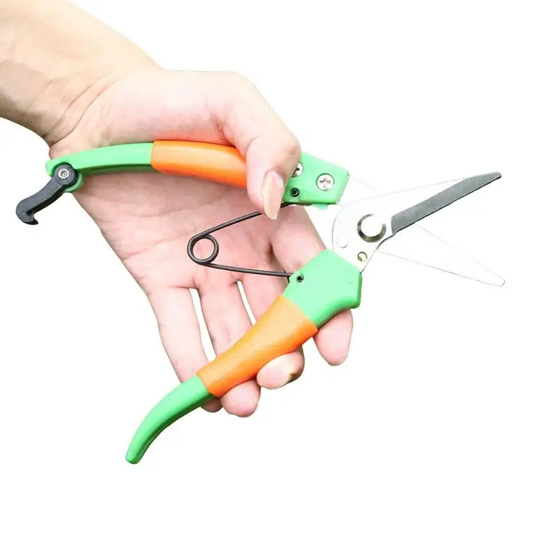 

Pruning Scissors Sharp Stainless Steel Garden Shears Tree Branch Cutting Trimmers Secateurs Hand Gardening Pruner Clippers For