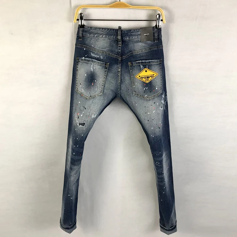 Рисунок 2 - Джинсы мужские Стрейчевые в стиле ретро
