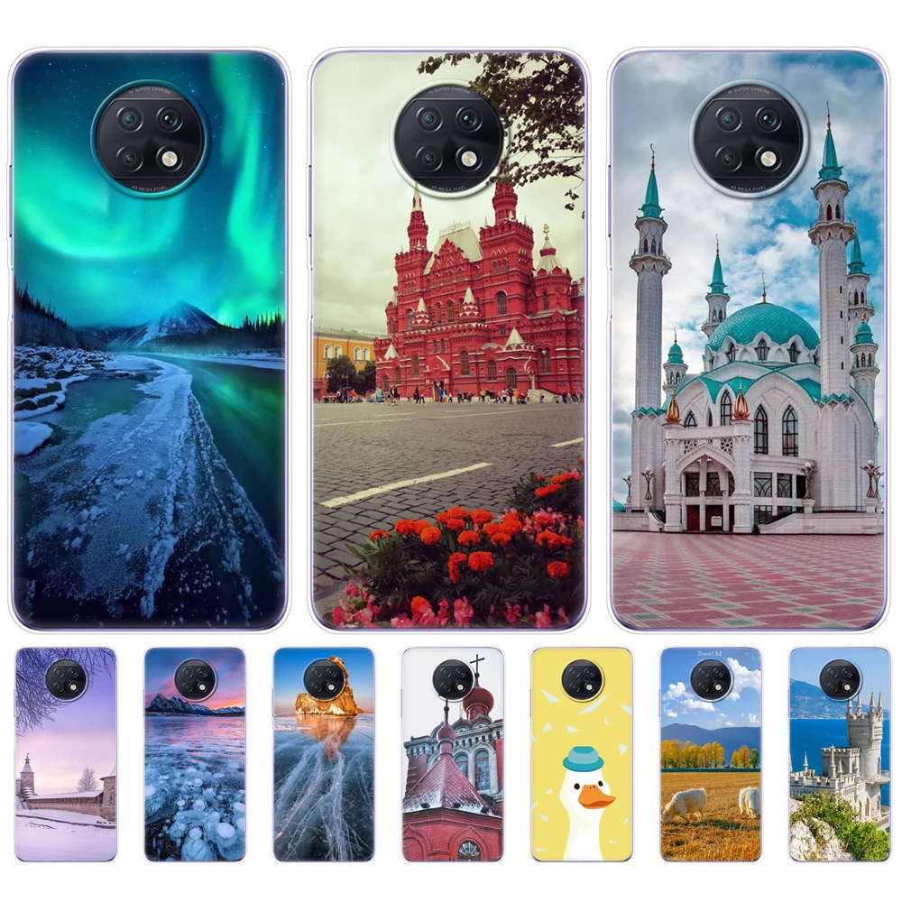 

For Xiaomi Redmi Note 9T Case Silicon Soft Tpu Back For Redmi Note 9t phone covers 6.53 inch Note9T bumper protective Etui Funda