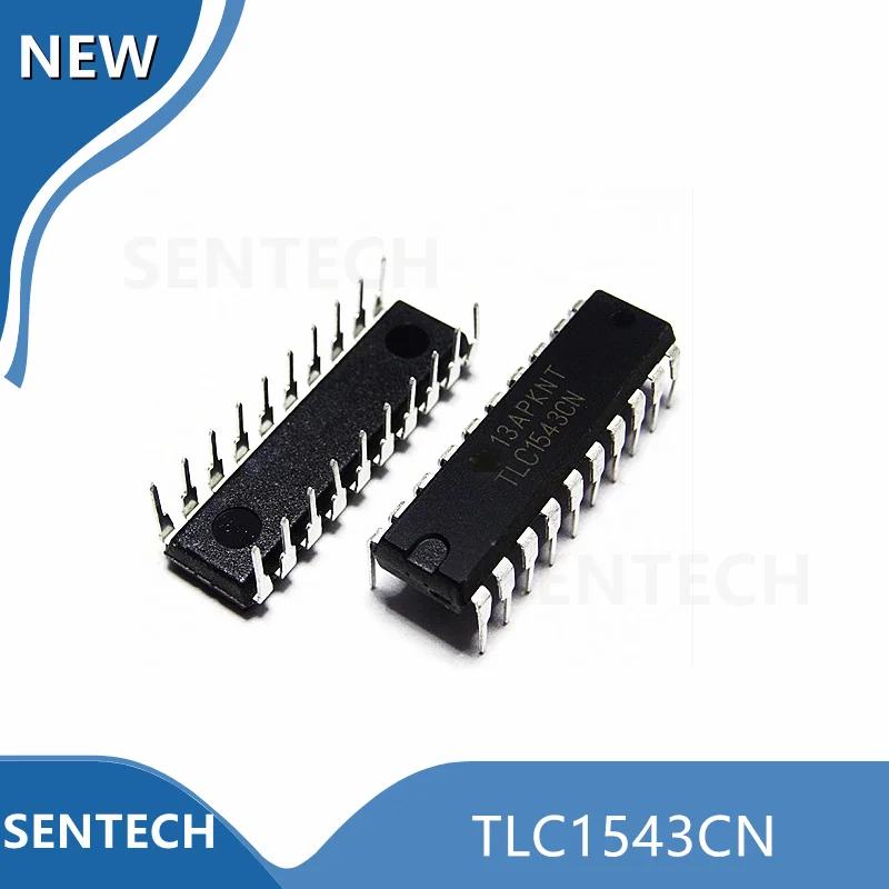 

10 шт./лот Новый и оригинальный TLC1543CN TLC1543IN DIP-20 аналогово-цифровой конверсионный чип ADC IC
