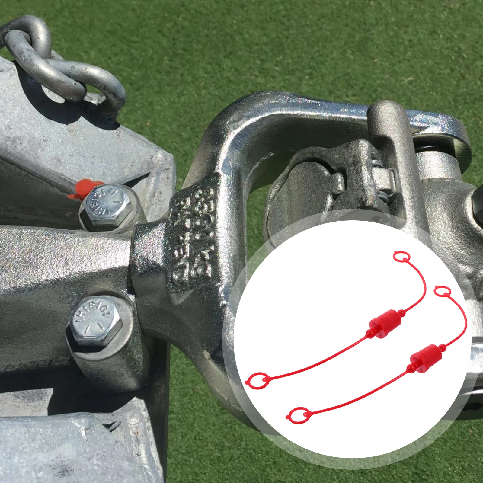 

2 sets of Hydraulic Quick Coupling Dust Caps Quick Connector Coupler Covers