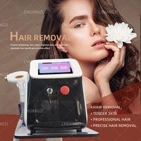 808nm diode laser hair remover epliator skin rejuvenation skincare tools diode laser hair removal machine with 755 808 1064nm ce