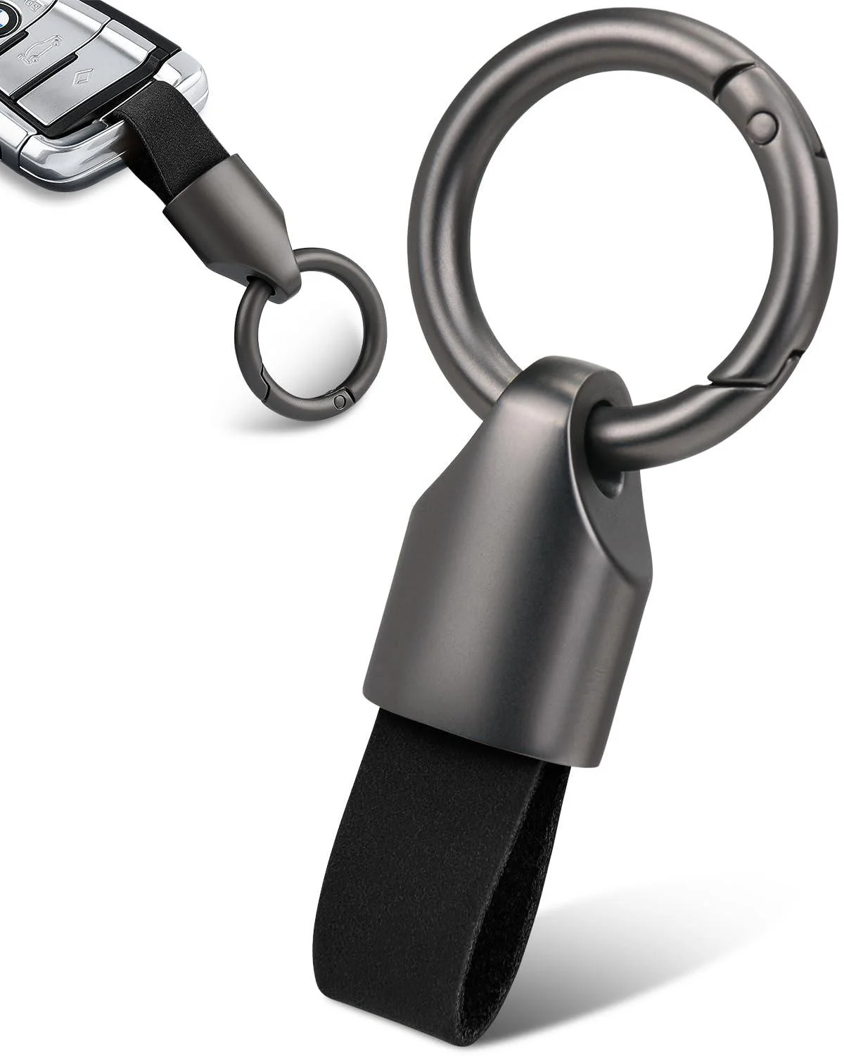 

Автомобильный брелок для ключей, небольшой аксессуар для брелока с пряжкой из цинкового сплава для ключей