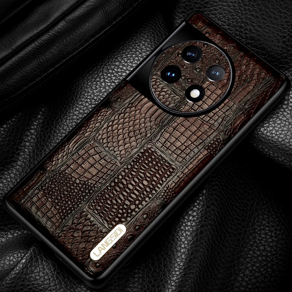 

Genuine Leather Fitted Case For Oneplus 11 9 10 Pro 10T 9R 10R 11R Ace 2 9RT 8 Pro 8T 7 7T 6T Nord 2 One plus Retro Splice Cover
