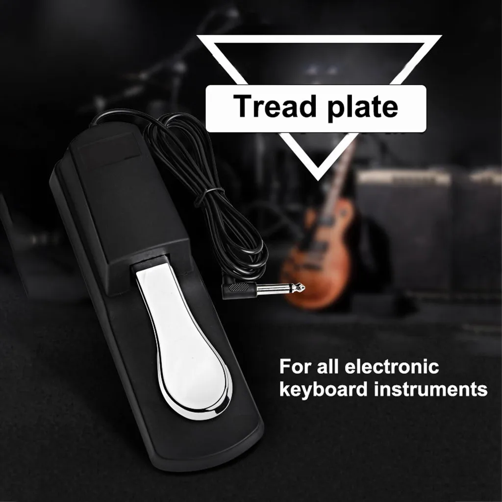 

Универсальная педаль для поддержки электронных клавиатур, цифровые пианино, противоскользящий нижний музыкальный инструмент, подножка