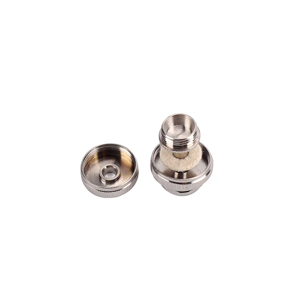 

Trumpet Piston Valve Caps with Connecting Rod and Gasket Convenient Accessories Part Wear-Resistant Key Button Wind Instrument