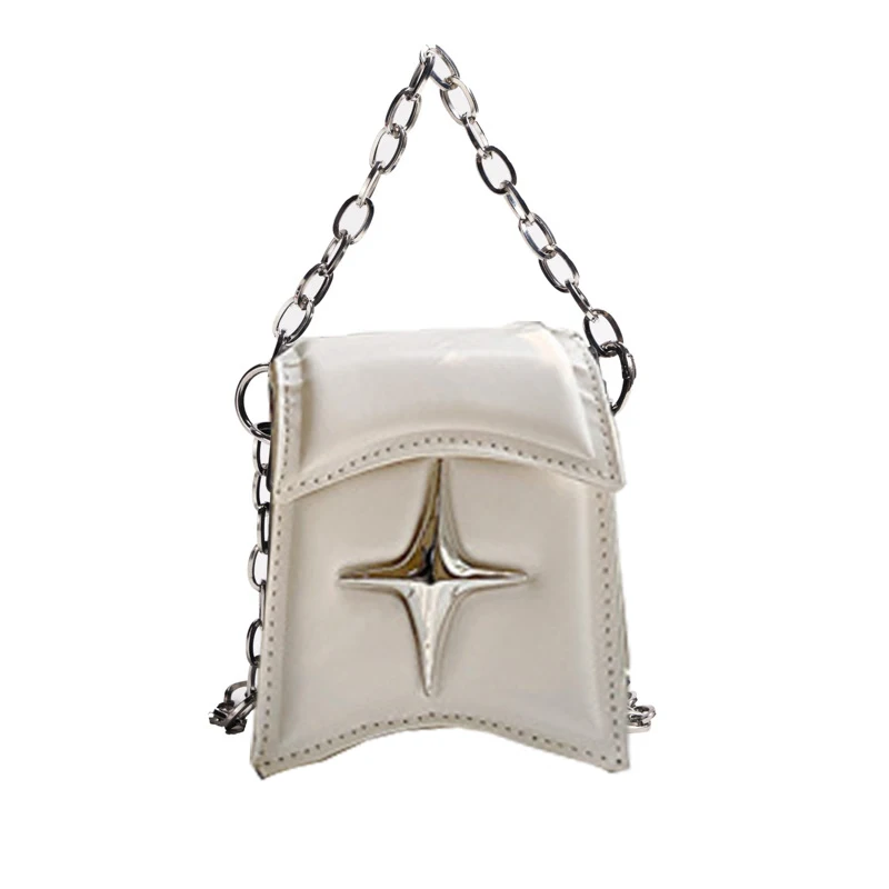 Casual Cellphone Crossbody Bag For Women Mini PU Leather Star Shoulder Bag Multifuncion Messenger Handbag Hasp Lady Pouch Bags