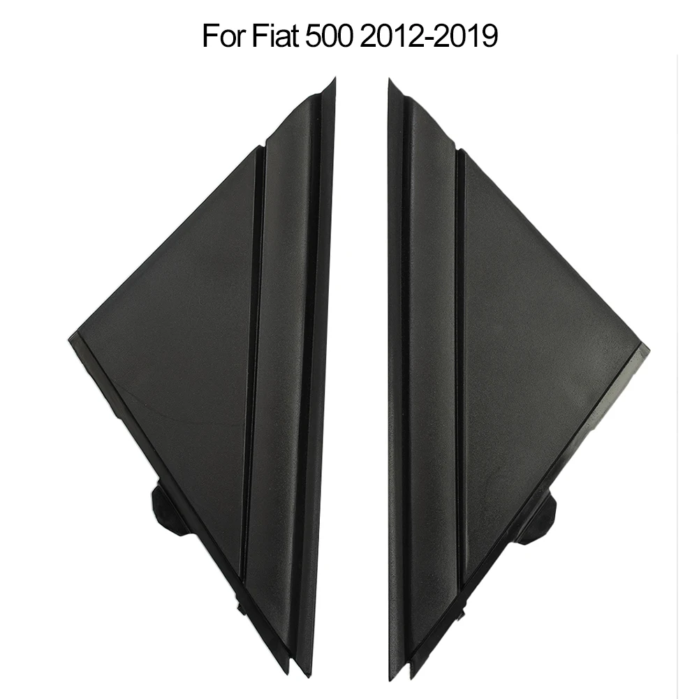 

1x Rear Mirror Triangle Trim Plate Matte Black LH&RH 1SD00KX7AA 1SJ85KX7AA 2pcs Cover Mirror Flag Cover Moldings