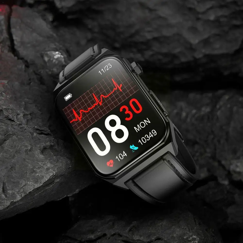 

E530 Smart Watch Blood Glucose Detection 24 Hour Heart Monitoring Oxygen Waterproof Blood Rate Heart Rate Watch A1K6