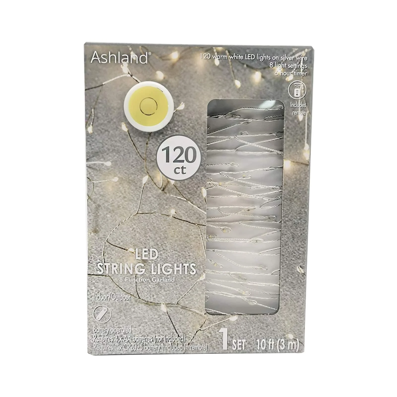 

Free Shipping MICHAELS 120ct. Warm White LED String Lights Garland by ®