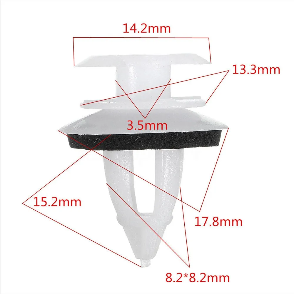 

Replacement Door Panel Clips Retainer Fastener Interior With Seal Ring
