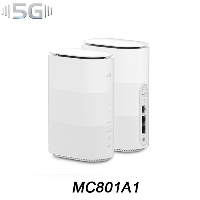 Разблокированный Роутер ZTE 5G CPE MC801A wifi 6 репитер 5g hz SDX55 NSA + SA N78/79/41/1/28 802.11AX модем 5g wifi sim-карта