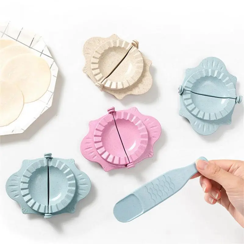 

DIY Dumpling Maker Mold Chinese Food Jiaozi Maker Dough Press Dumpling Pie Dumpling Mold Clips Kitchen Accessories