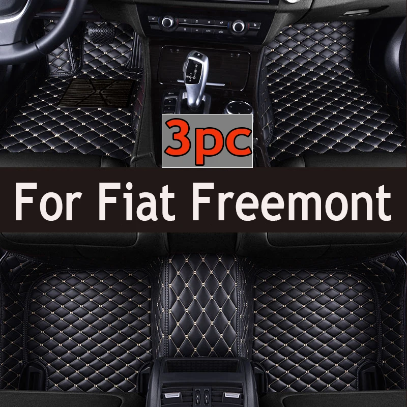 

Автомобильные коврики для Dodge Journey Fiat Freemont 2011 ~ 2019, 7-местные водонепроницаемые автомобильные коврики, автомобильные матовые напольные аксессуары