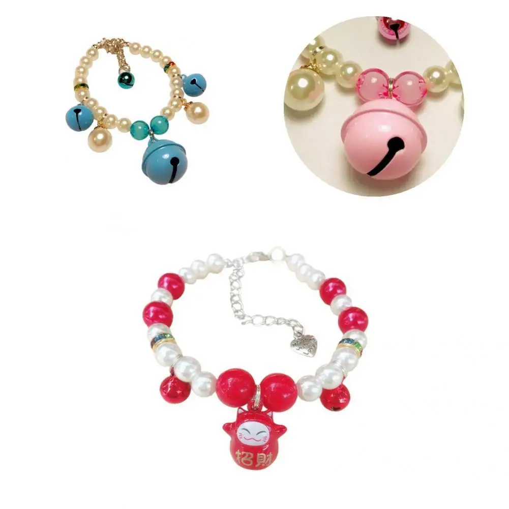

Excellent Practical Eye-catching Pet Dog Decorative Necklace Cat Jewelry Collar for Party Pet Necklace Cat Collar
