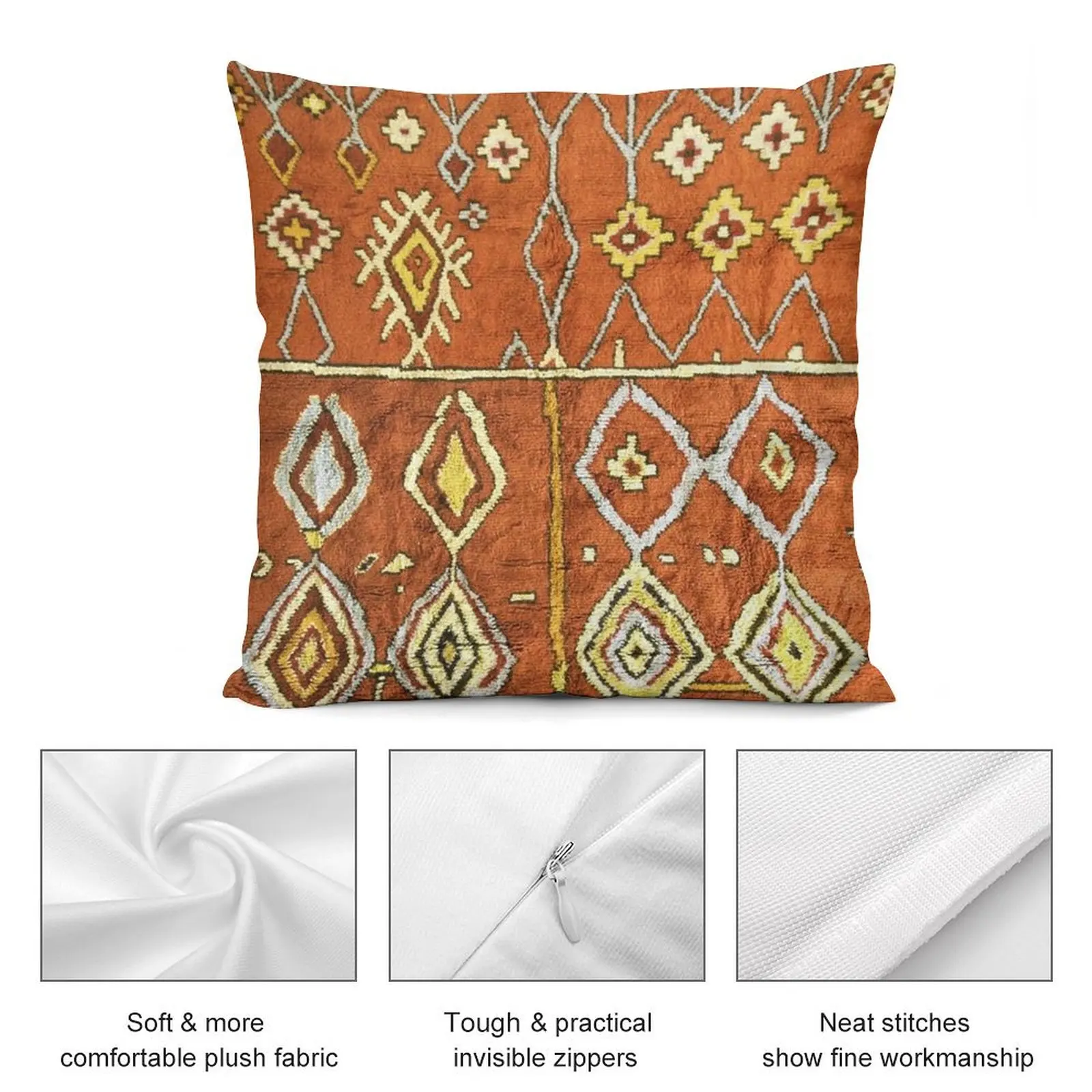 Традиционная Восточная Марокканская берберская дизайнерская диванная подушка