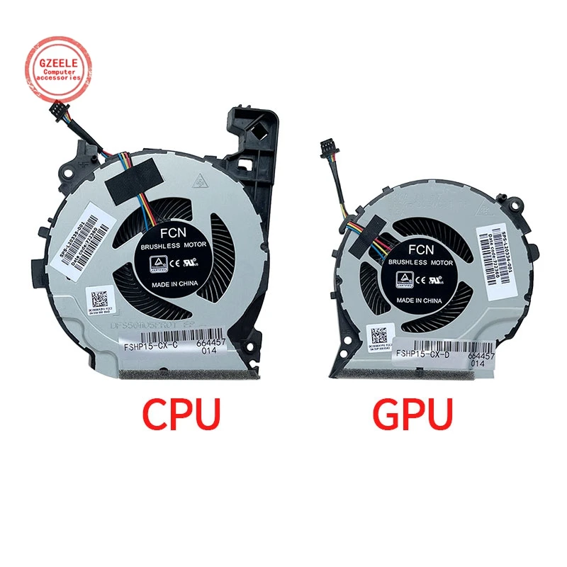 Новый ноутбук, центральный процессор для ПК, игровой, 4 зеленых лезвия Pavilion 15-CX 15-cx0060TX, Φ CX0598 CX0040NR CX0071NR CX0999