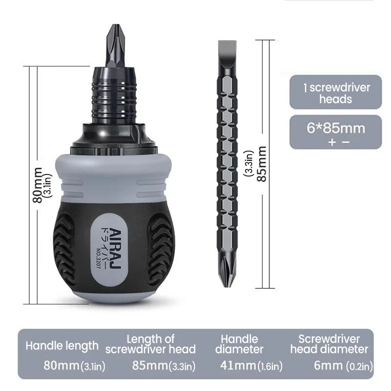 

Набор Прецизионных Мини-отверток Phillips Cross Двойного Назначения С Магнитной Ручкой