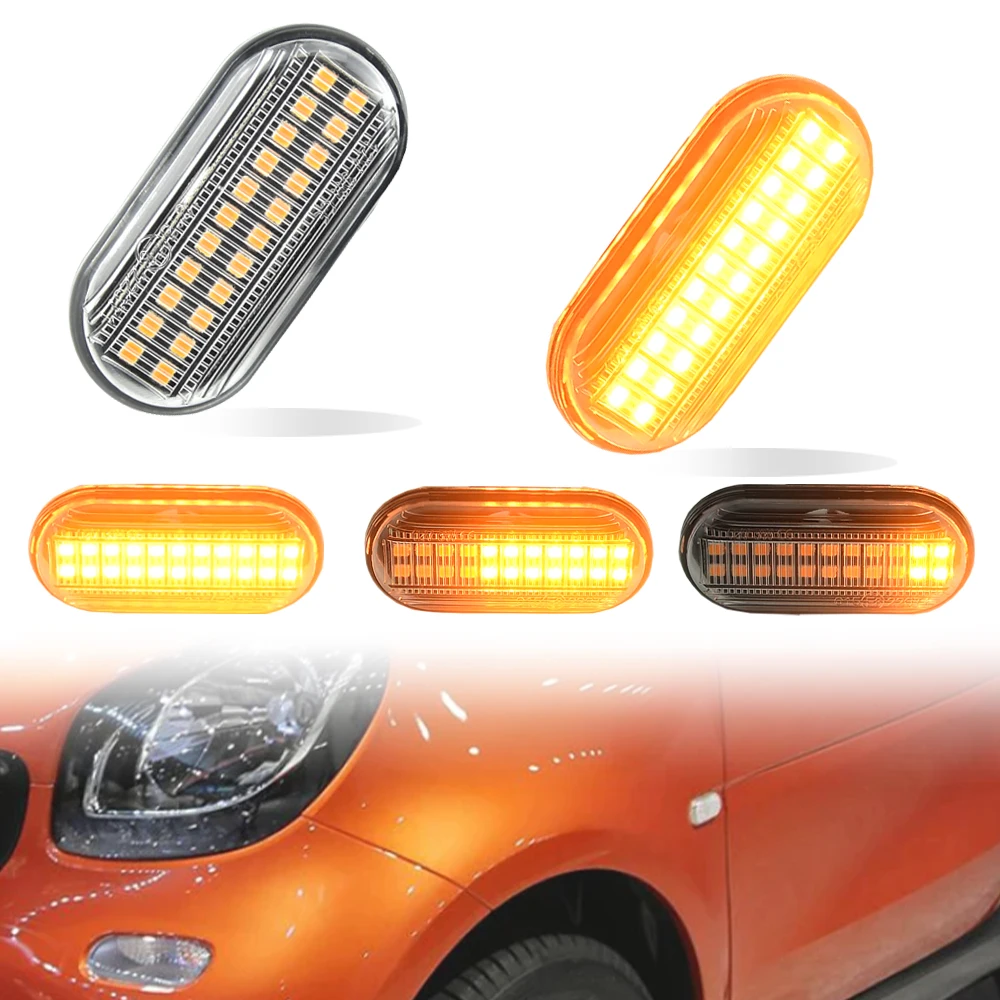

Новый для Renault Megane 1 Clio1 2 KANGOO ESPACE Dacia Duster Dokker Lodgy Smart Fortwo светодиодные динамические указатели поворота боковой габаритный фонарь