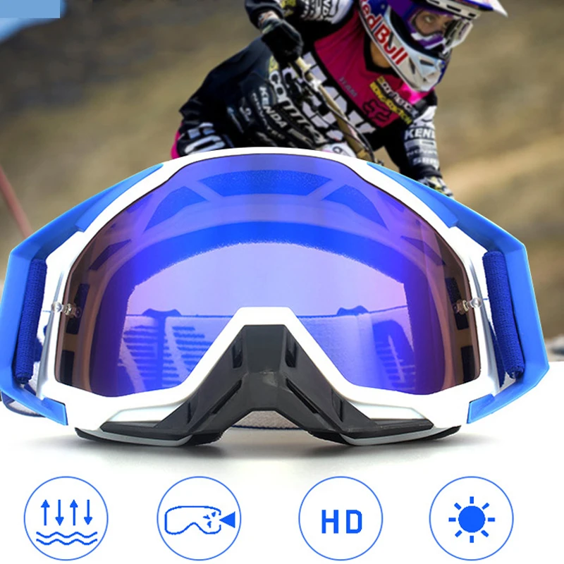 

AVT Motorcycle Sunglasses Motocross Safety Protective MX Night Vision Helmet Goggles Driver Driving Glasses For Sale