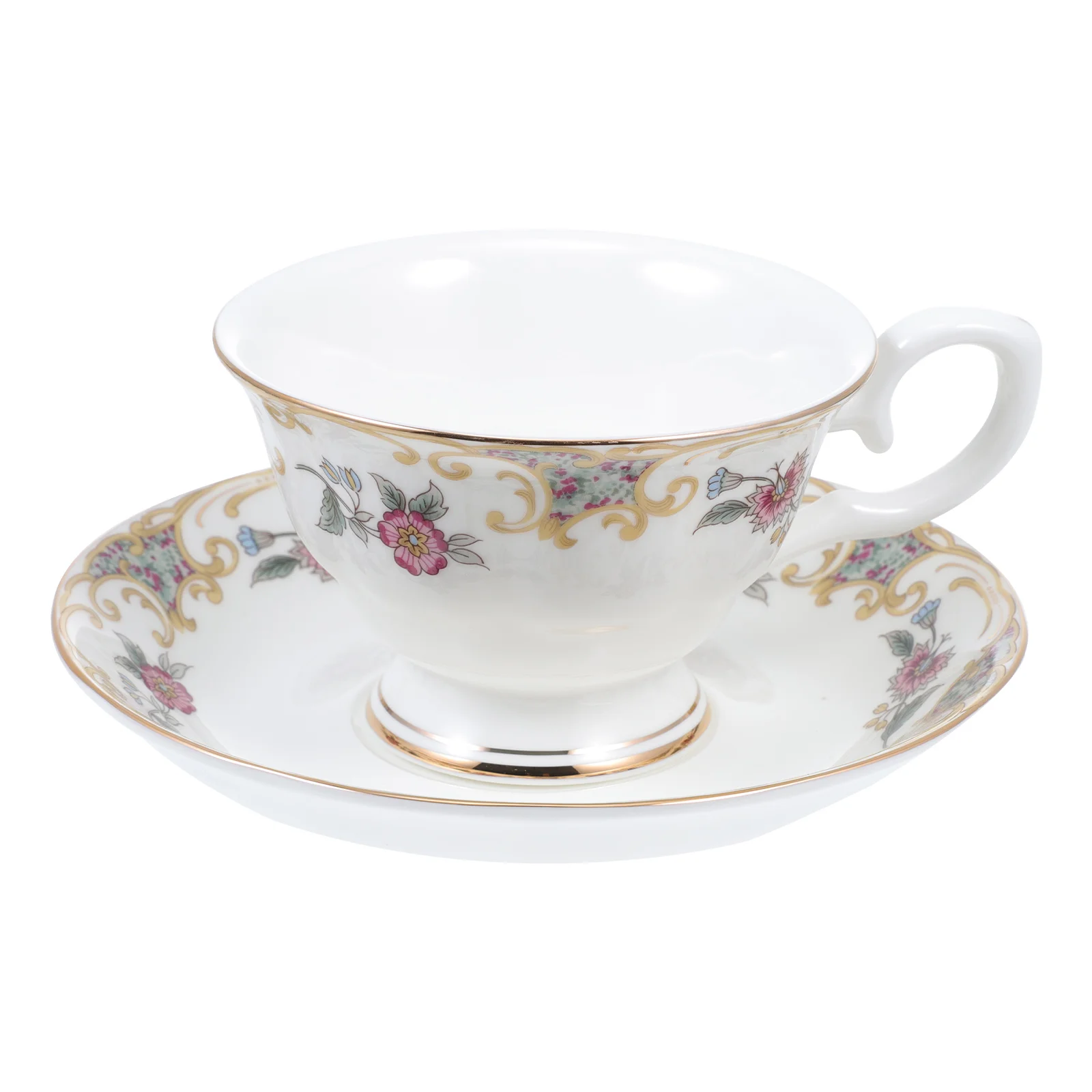 

1 Set Ceramic Coffee Cup Afternoon Tea Cup European Style Coffee Cup