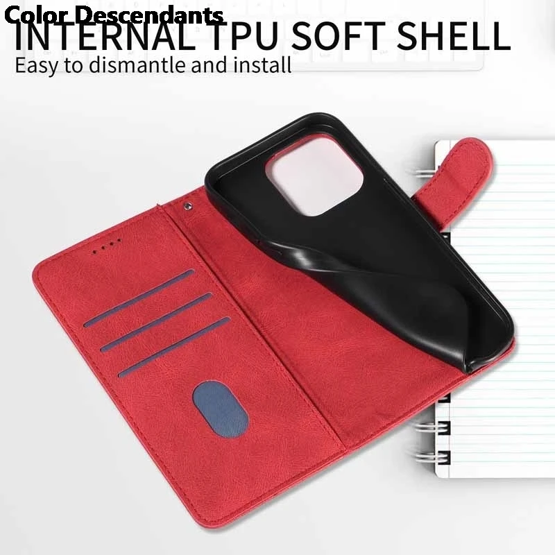 Кожаный флип-чехол с фантастической картой для OPPO Realme GT Neo 6 6T GT6 5G C61 C63 RealmeC61 2024 Neo6